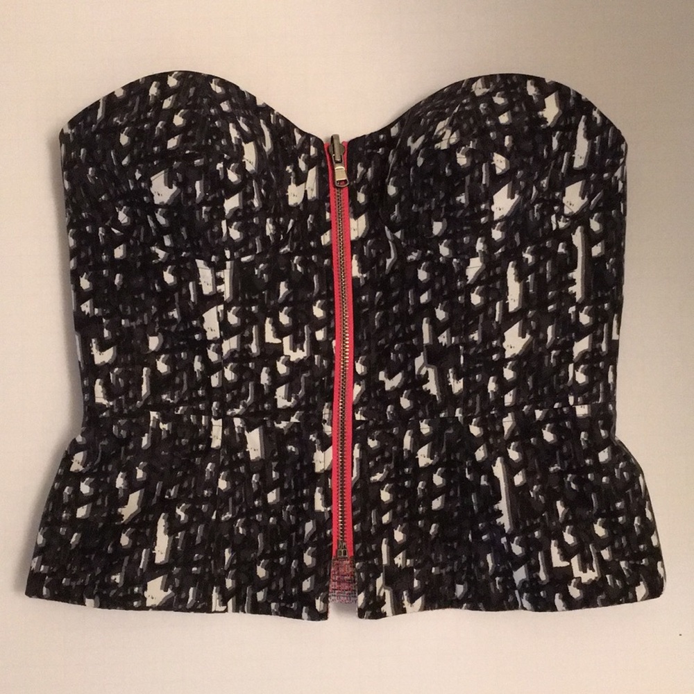 Rachel Roy reversible peplum corset
